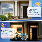 Lifetree One Way Window Film Privacy Heat Reflective Mirror 44.5x200cm Black view 6
