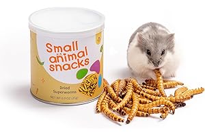 Niteangel Hamster Snack & Treats Toy - Small Animal Natural Treat for Dwarf Syrian Robo Hamsters Gerbils Mice Lemmings Degus 