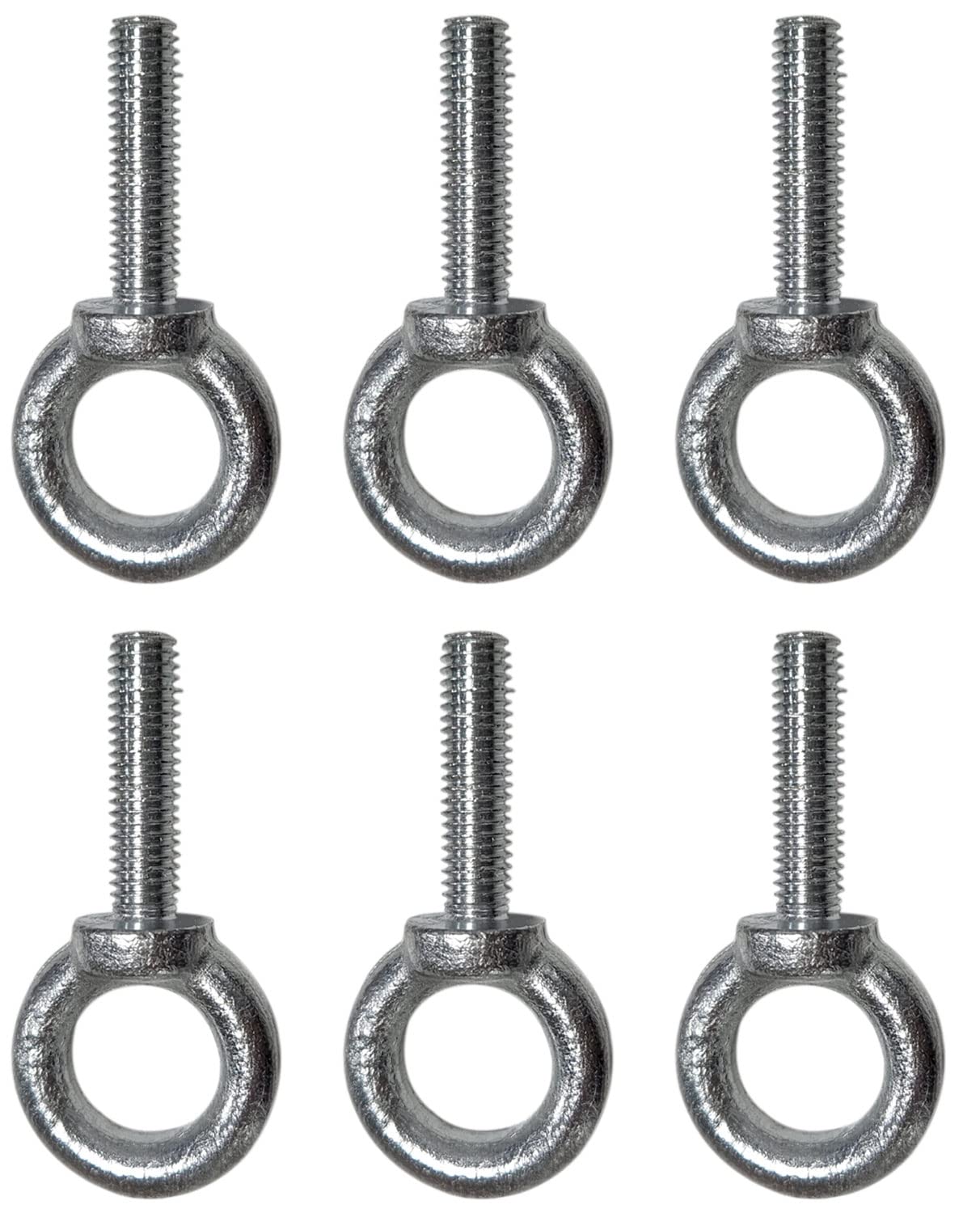 citronic | Collared Eyebolts For Fixing Speaker & Effects Lighting | Pack of 6