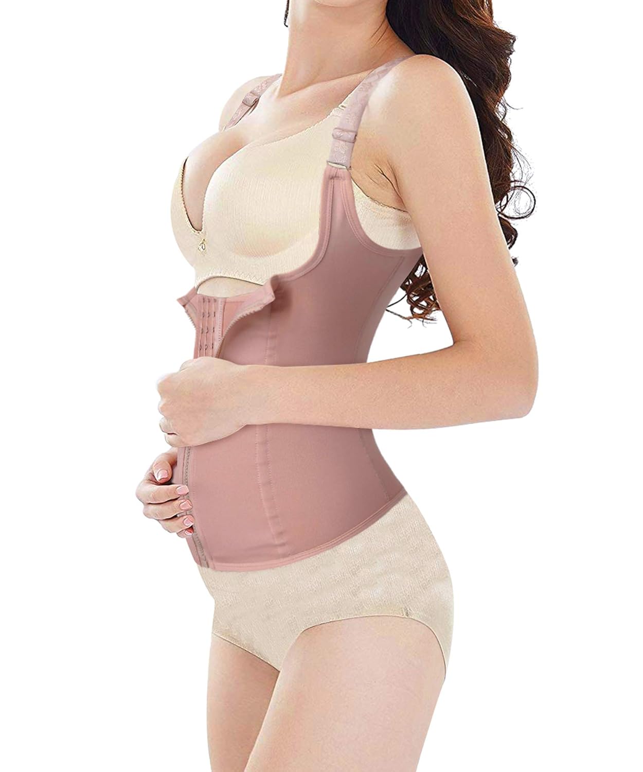 Maternity Support Belt Postpartum Waist Trainer Abdominal Back Support Belly Band Shapewear Girdles Hourglass Body Recovery Waist Cincher: Industrial & Scientific