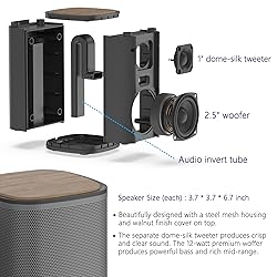 KEiiD Bluetooth Computer Speakers with Wireless