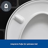 Duravit Starck 3 Toilet Seat Soft Close Urea Thermoset White Hinges view 3