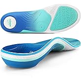 PCSsole Plantar Fasciitis Insoles Pro Green, 240lbs+ Heavy Duty High Arch Support Inserts for Men & Women Bagasse Content Cushion Orthotic Insoles for Foot Pain Relief Flat Feet Arch Pain Heel Pain