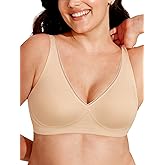 Yisfo Deep V Bras for Women No Underwire Wireless Seamless Jelly Bra Plunge Comfortable Bra T Shirt Push Up Bralettes