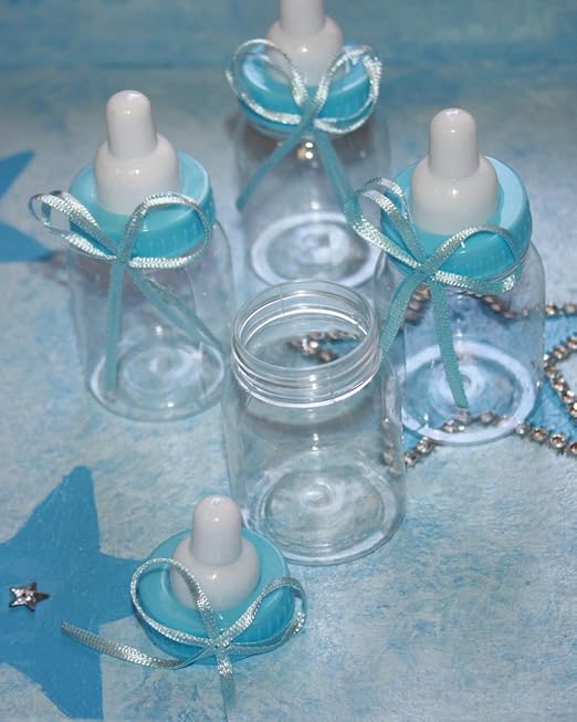 blue baby shower favors