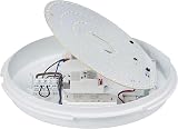 Knightsbridge LED IP65 Bulkhead Emergency Light Polycarbonate White CCT Sensor view 3
