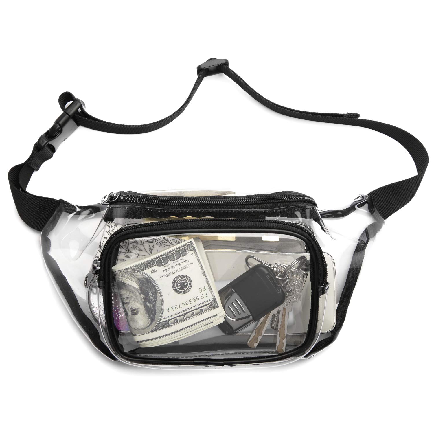 clear fanny pack