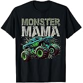 Monster Truck Mama Family Matching Monster Truck Lovers T-Shirt