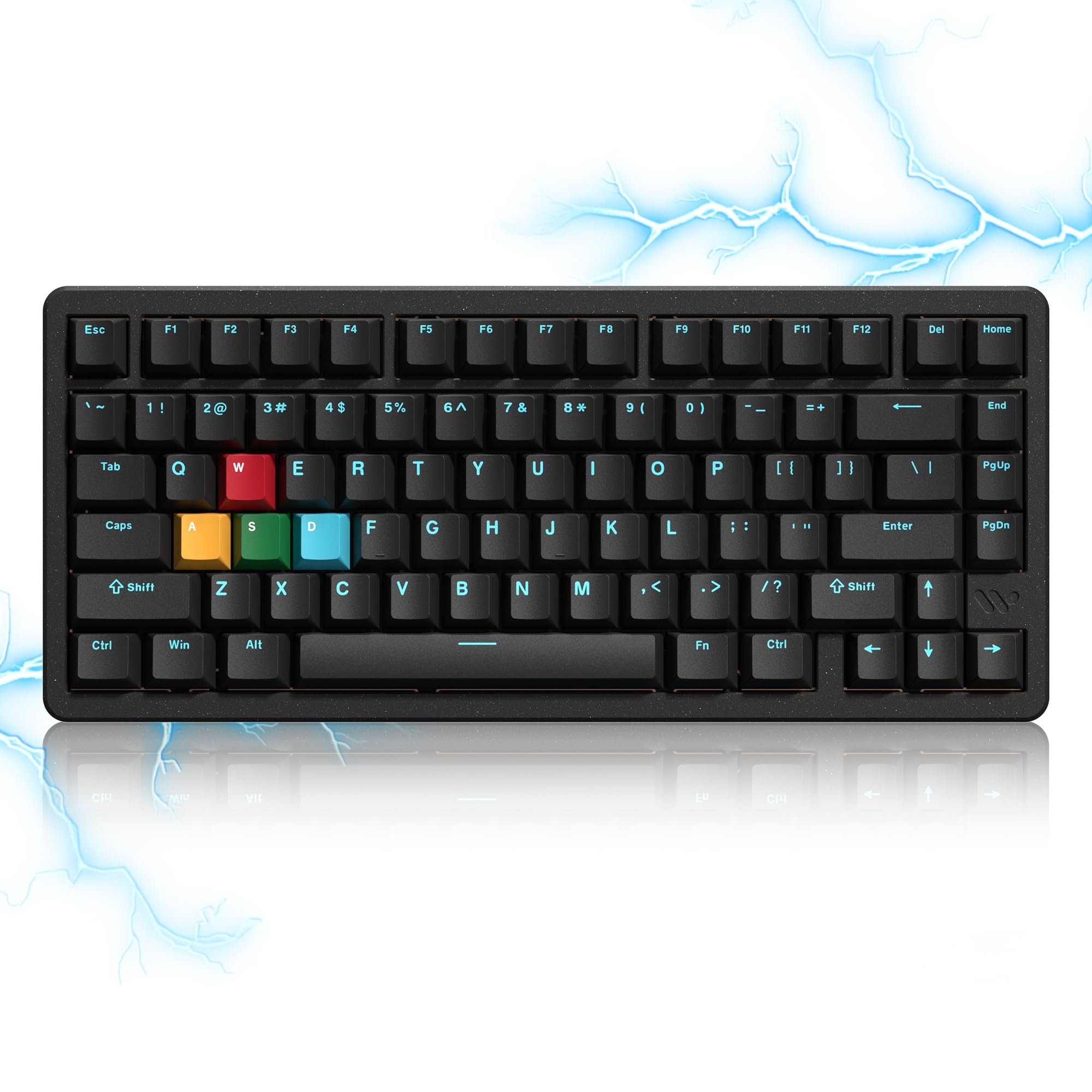 Womier SK75 TMR/HE Keyboard Gaming 75% Hall Effec, Wireless Mechanical Keyboard Rapid Trigger Custom Magnetic Switch Keyboards with 8000 Hz Hot Swap, BT/2.4G/USB-C with Mac Windows Linux (Aluminum)