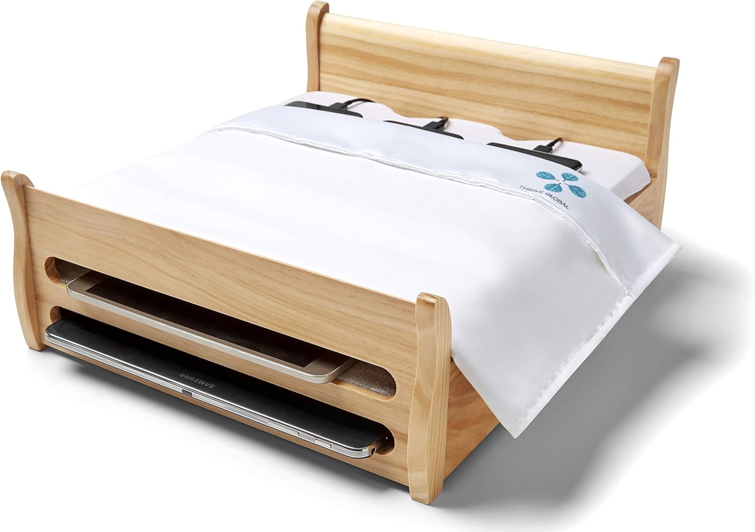 Arianna Huffington's Phone Bed Charging Station (Oak) Amazon.ca Cell