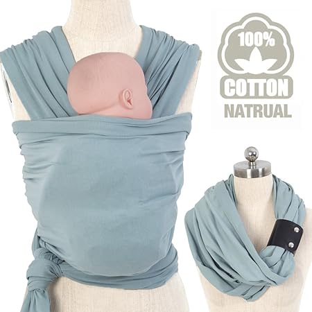 breastfeeding in a stretchy wrap