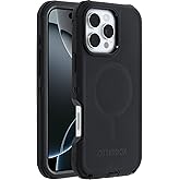 OtterBox iPhone 16 Pro Max Defender Series Case - Black (Single Unit Ships in polybag)