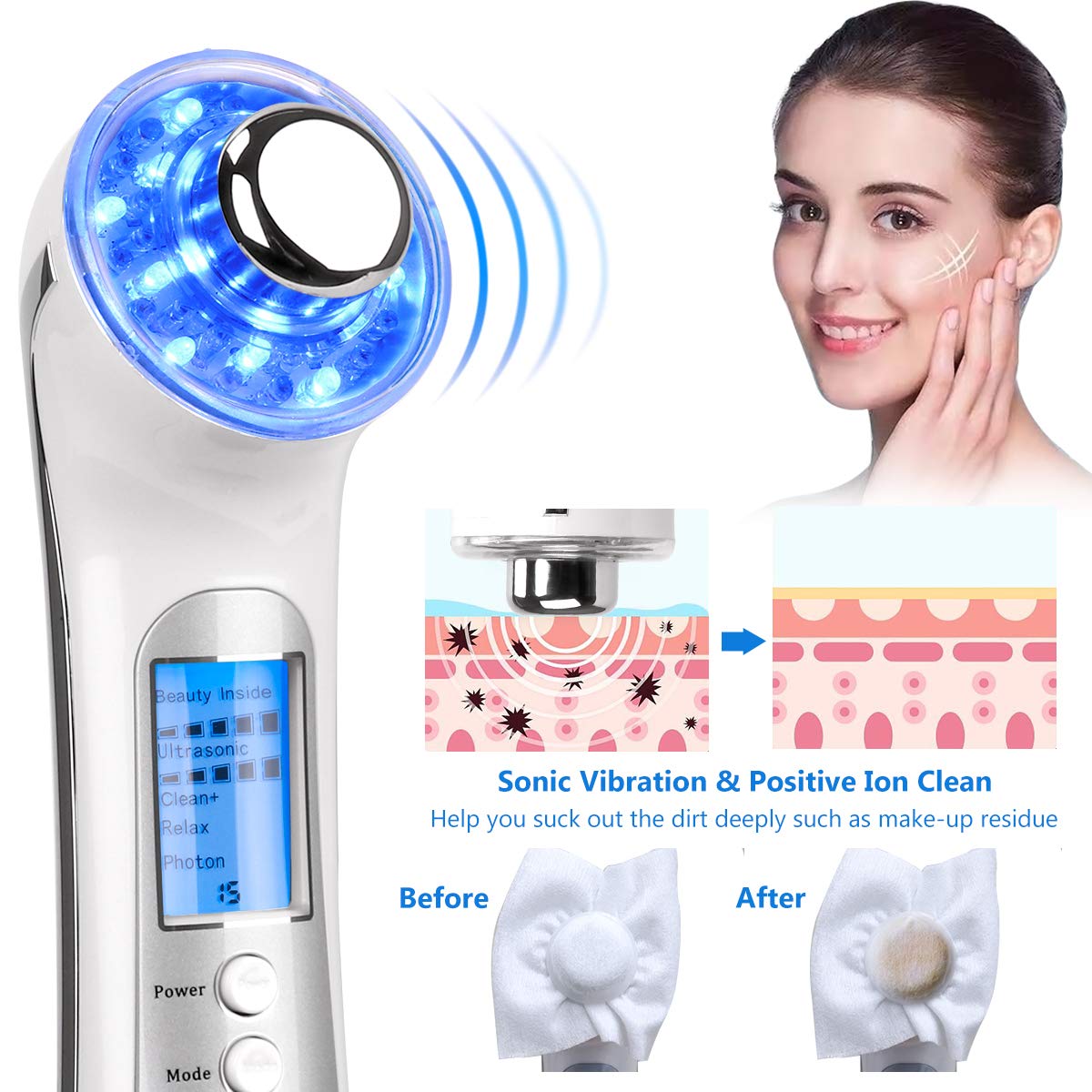 Face Beauty Machine White: Beauty