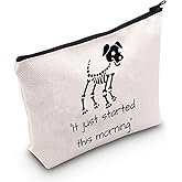 TSOTMO Veterinarian Gift Veterinary Zipper Pouch Makeup Bag Gift Vet Appreciation Gift Thank Gift Vet Tech Gift Rescuing Animal Gift (started)