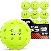 GoSports GS 40 Pickleball Balls - 4, 12, or 36 Pack of Regulation USAPA Pickleballs