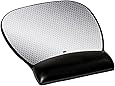 3M Precise Mouse Pad with Gel Wrist Rest, Soothing Gel Comfort with Durable, Easy to Clean Leatherette Cover, Optical Mouse Performance and Battery Saving Design, 9.2" x 8.7", Black (MW310LE)