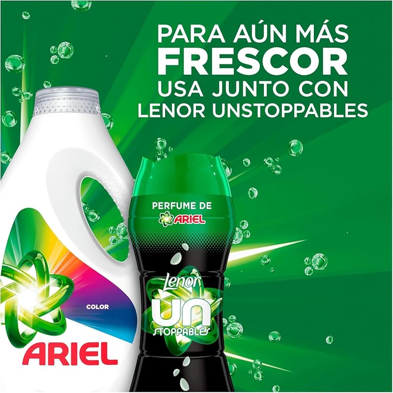 Detergente Lavadora Liquido 100 Lavados, Color, Jabon Extra Cuidado del Color, Limpieza Mejorada con la Tecnologia de limpieza en Ciclos Frios