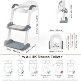 Hibtn Adjustable Toilet Training Seat Kids 1-7 Years UK Round Fits view 3