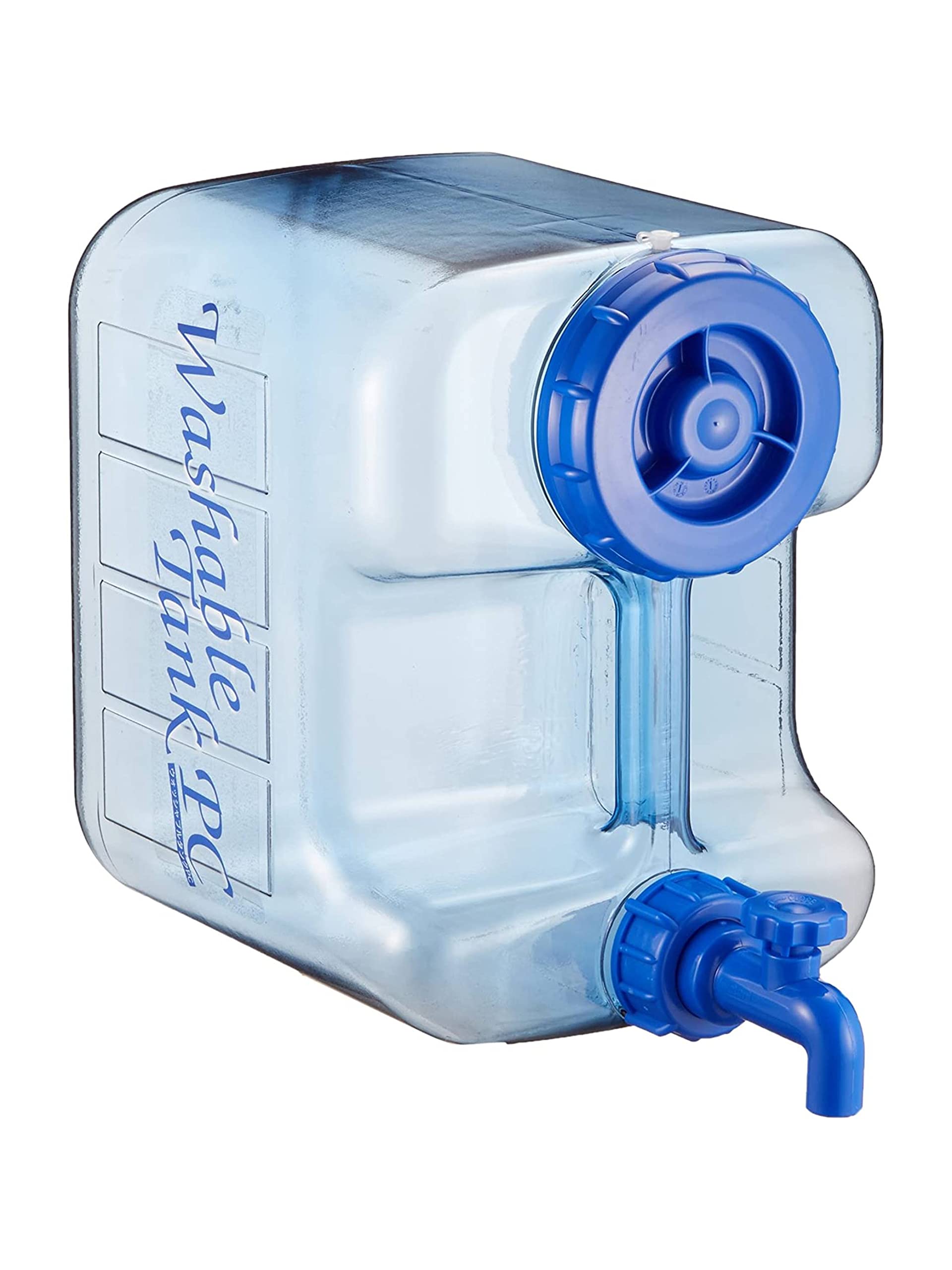 岩谷マテリアル(Iwatani Materials) ウォッシャブルタンク ポリカ 12L 蛇口式コック付 半透明(ナチュラル)商品画像