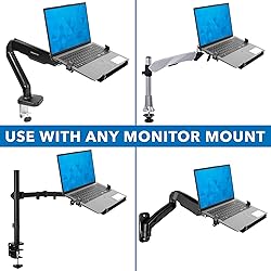 Mount-It! Laptop VESA Mount Tray for VESA Monitor