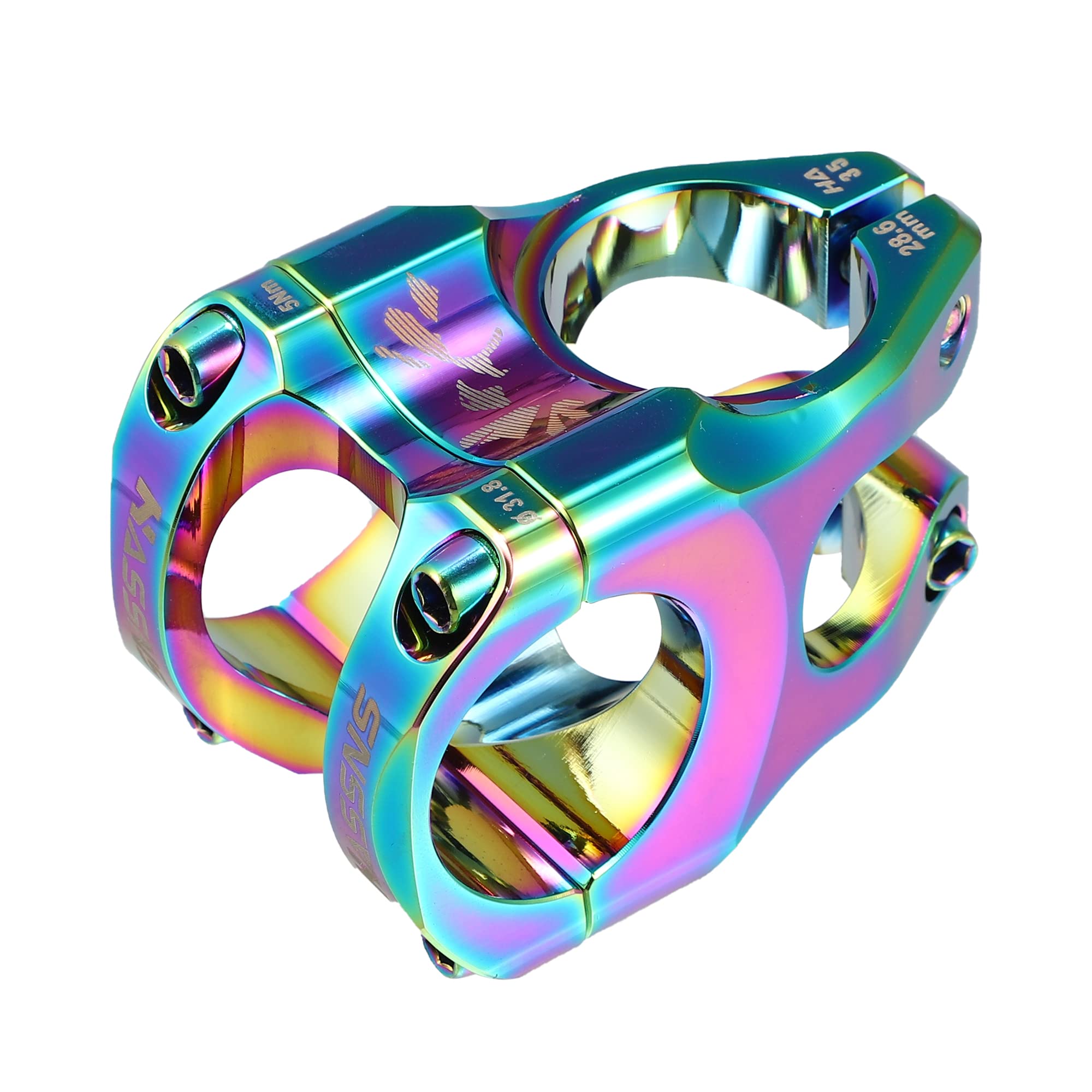 X AUTOHAUX Aluminum Alloy 35mm Mountain Bike Stem Handlebar Stem Multicolor