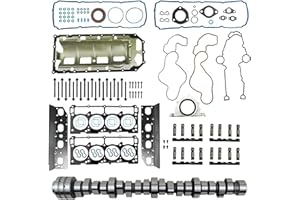 GASEKAN 5.7L Hemi MDS Camshaft Lifter Kit Compatible with 2009-2015 Chrysler 300,Dodge Challenger,Charger,Durango,Ram 1500,2500,3500,Jeep Grand Cherokee,Commander, Replace OE#HS26423PT 53022372AA 53021726AD