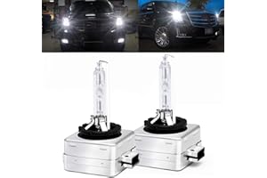 X XOTIC TECH Xotic Tech D1S D1R D1C Xenon 35W HID Replacement Light Bulbs,6000k Xenon White 2pcs