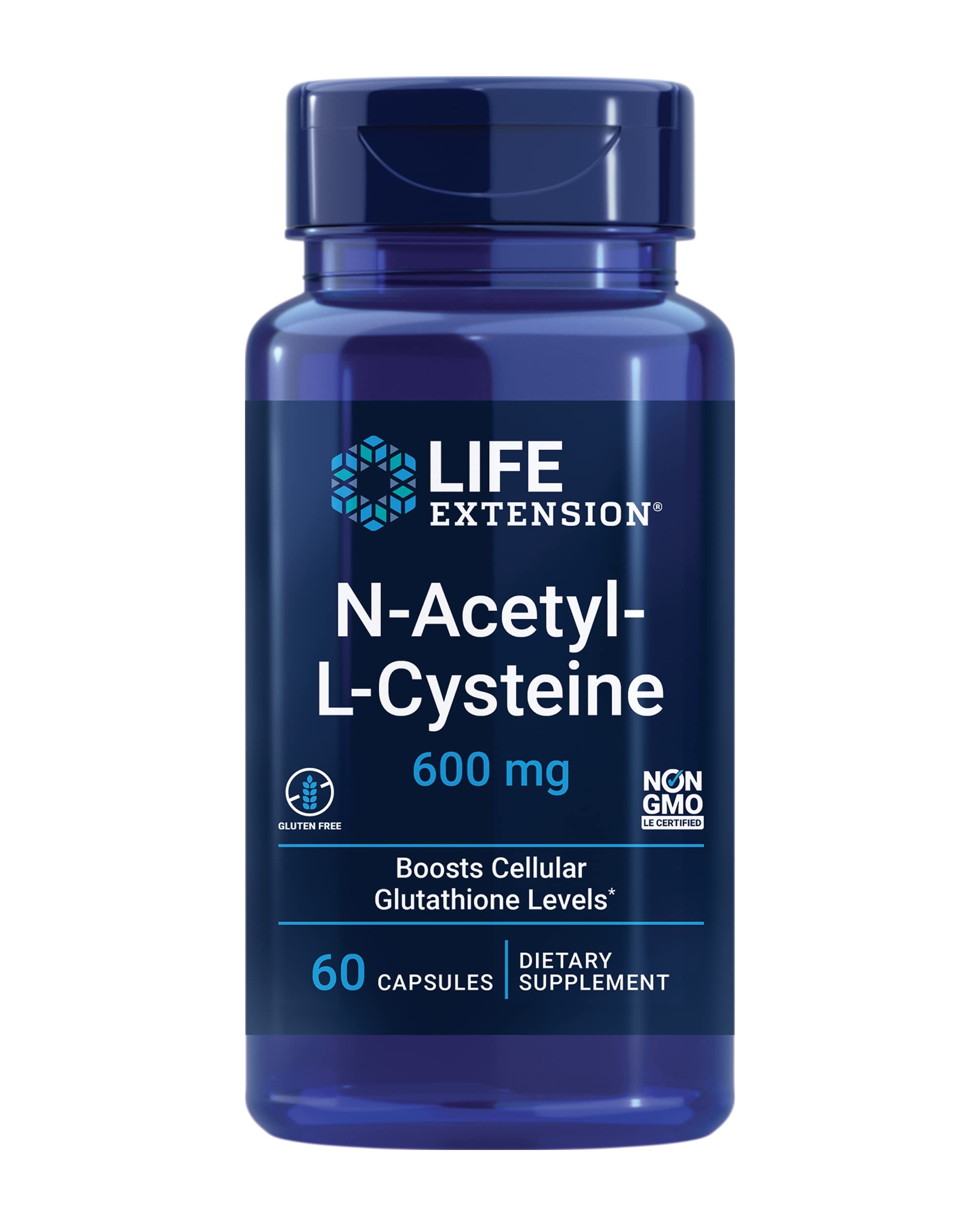 Life Extension Super Ubiquinol CoQ10 with PQQ, CoQ10, PQQ & N-Acetyl-L-Cysteine (NAC), Immune, Respiratory, Liver Health