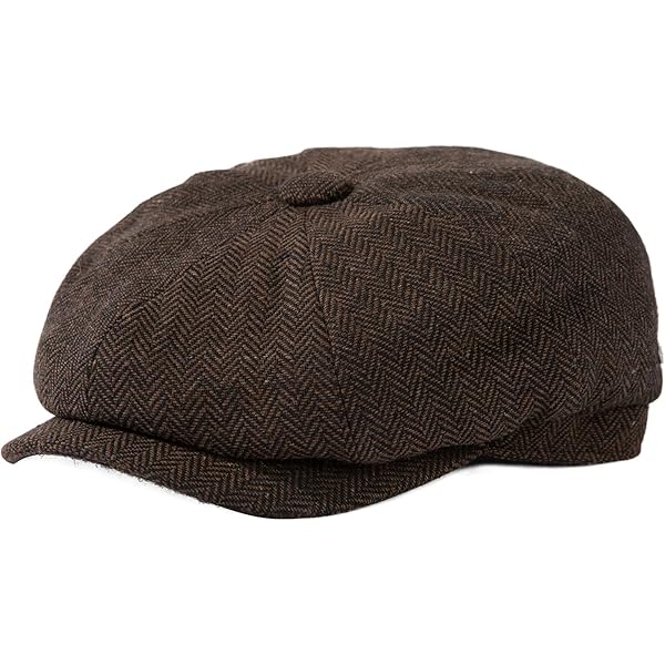 Walrus Hats Regal 8 Panel Newsboy Cap – Lightweight Linen