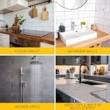 Sika Forever White Powder Wall Tile Grout - Water Resistant Mould Shield Arctic view 7