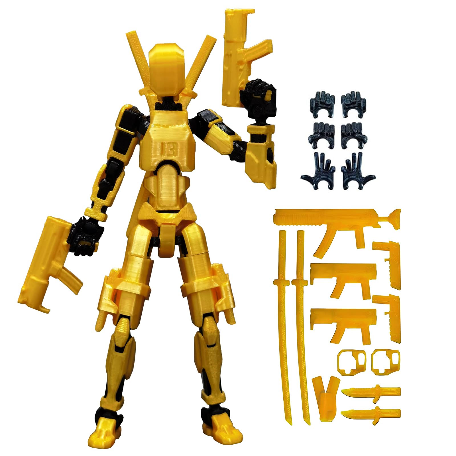 Mua (Assembly Completed) 3D Printed T13 Action Figure, Dummy 13 ...