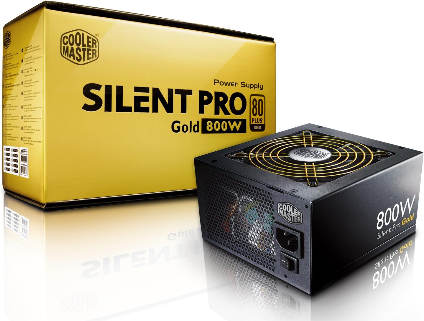Cooler Master Silent Pro Gold800W 80 Plus Gold Power Supply with