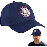 Anmrept 250th Anniversary USA Hat, Adjustable 250 Year American Anniversary Hat,Patriotic Baseball Cap Blue
