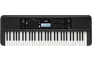 Yamaha PSR-E383 Keyboard, 61 Keys, 650 Tones, Automatic Accompaniment, Lesson Function, Touch Response, Standard Model