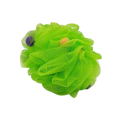 Majestique Bath Loofah with active spheres (GREEN)