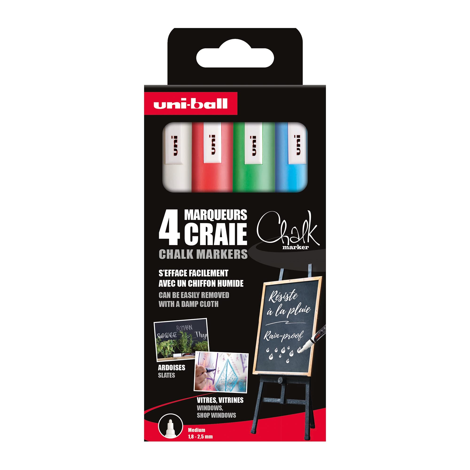 Chalk Marker Pen Set of 4