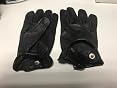 Sheepskin Leather Driving Gloves With Dome - Hills Hats