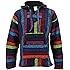 Cotton Acrylic Blend Hoodie Siesta MEXICAN BAJA JERGA HOODIE HIPPIE FESTIVAL TOP RAINBOW STRIPES Sz M L XL XXL, Multicoloured, L : Buy Online At Best Price In KSA - Souq Is