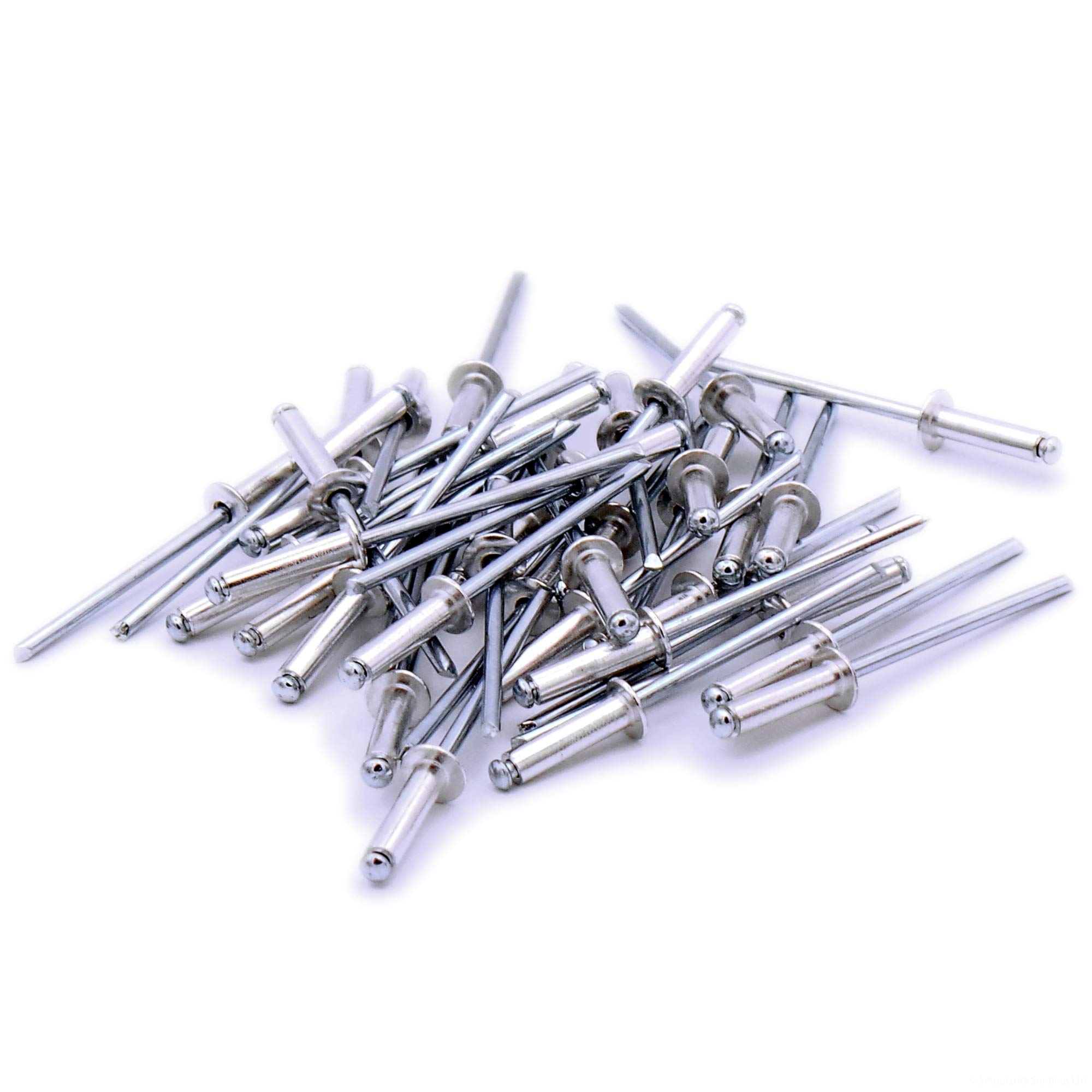 M3.2 (3.2mm x 6mm) Dome Blind Rivet - Aluminium (Pack of 40)