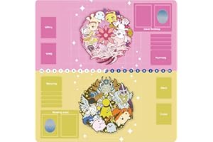 SABERMASTER DTCG playmat 2 Player Duel Mat Gaming Competition Pad Mat Card Binder Deck 60 * 60CM 23.6x23.6in