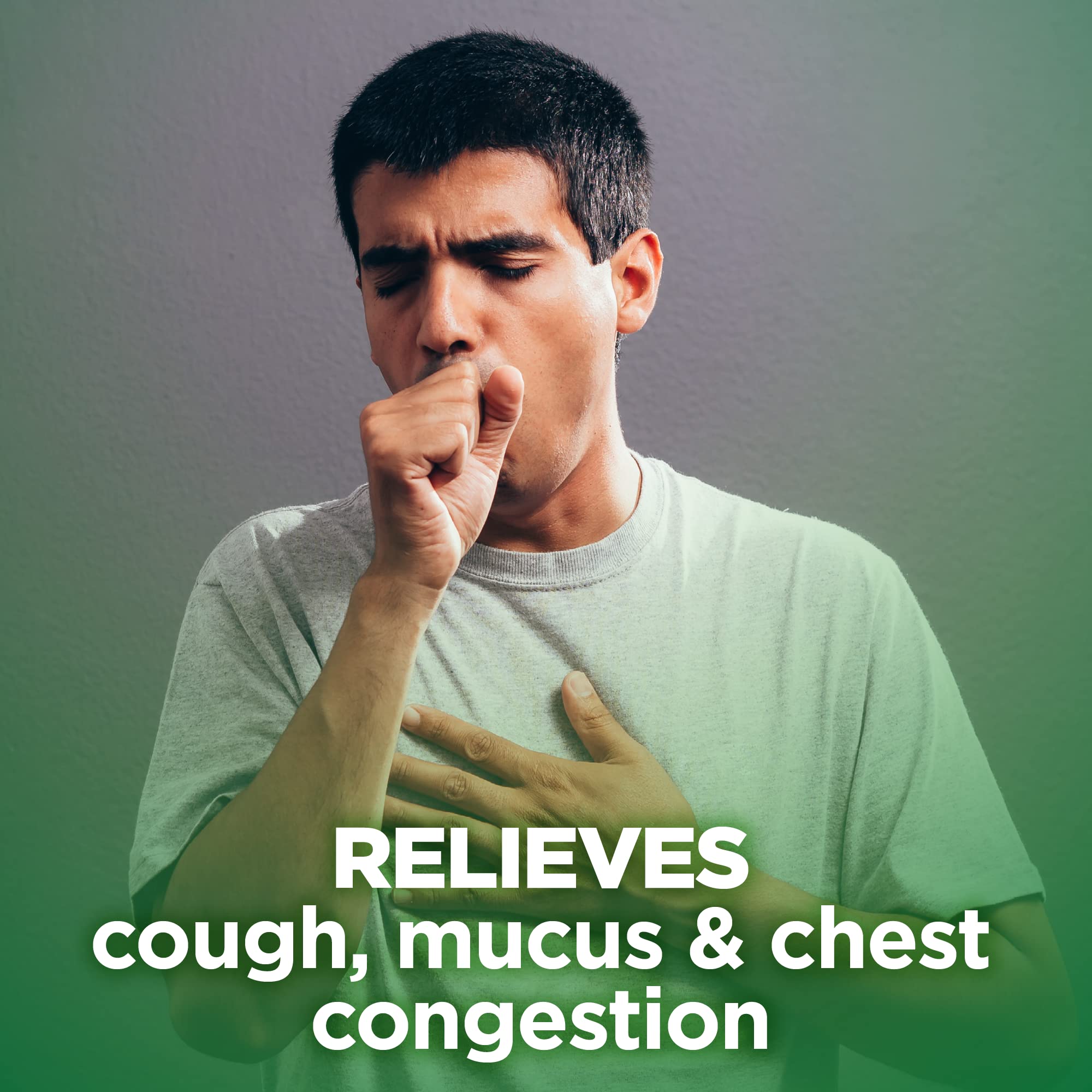Amazon Basic Care Tussin DM, Cough Plus Chest Congestion Syrup for Adults and Ages 12 and Over, Raspberry Flavor, 4 fl oz (Pack of 1)