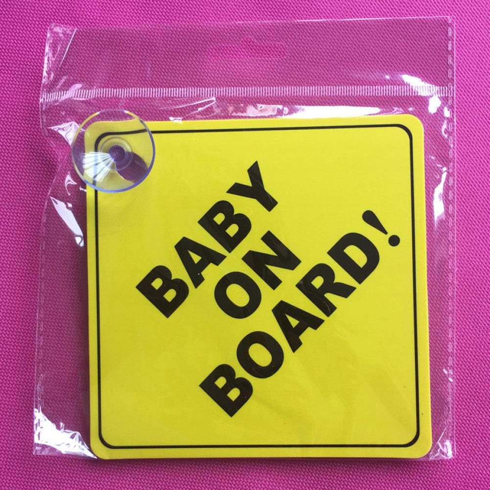 Naicasy Avertissement Voiture Autocollants Bebe A Bord Autocollant De Signe De La Securite Des Vehicules Avec Ventouse De Securite Drole Autocollant De Signe Pour Les Voitures Auto Et Moto Autocollants Bebe A