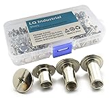 LQ Industrial 75 Sets Silver M5 Chicago Screw