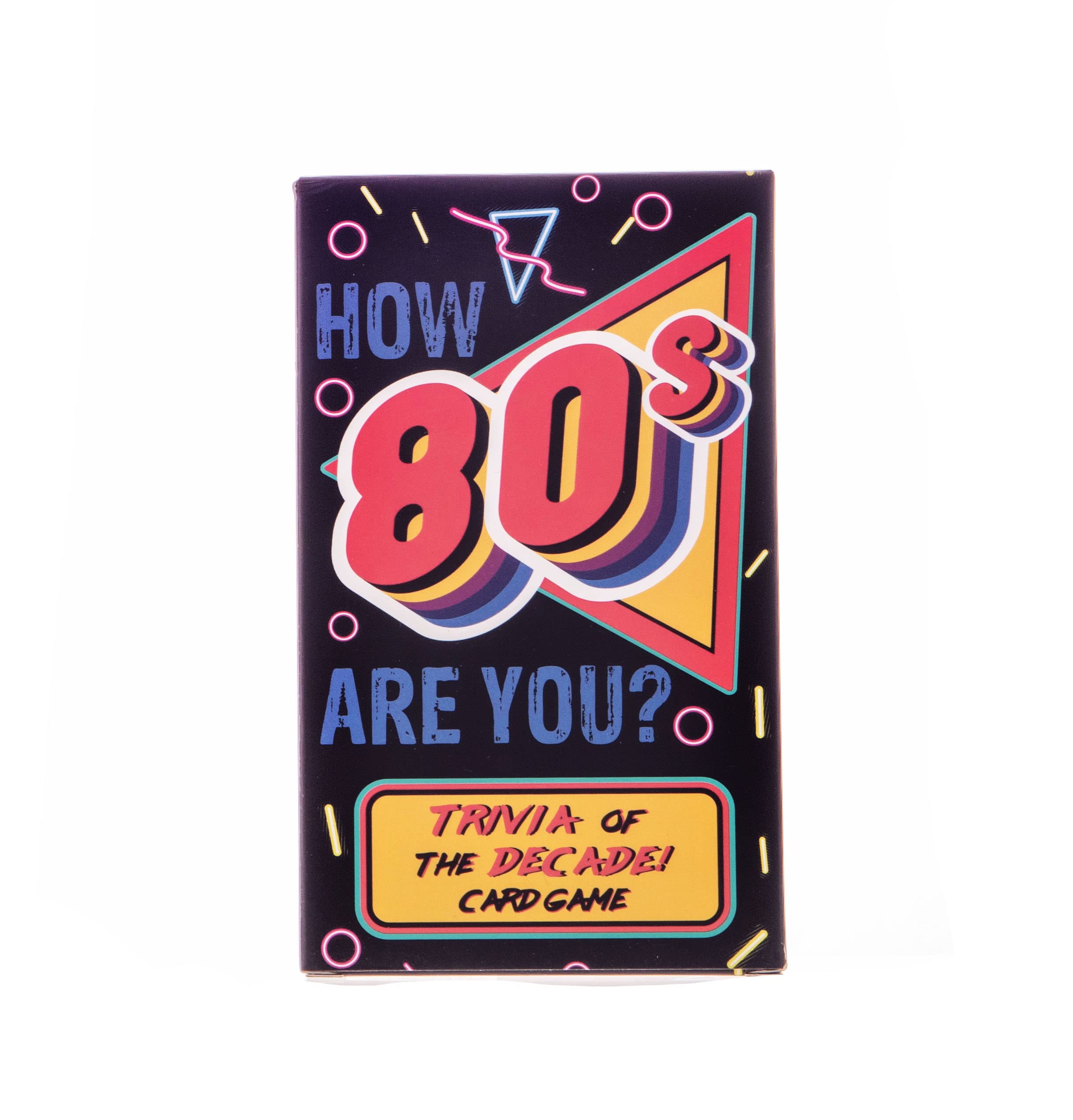 Boxer Gifts How 80's Are You? 1980s Trivia Cards Game | Fun Eighties Decade Themed Quiz Cards | Great Gift For Friends
