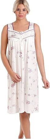 sleeveless jersey nightdress