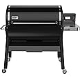 Weber 23510201 SmokeFire EX6 (2nd Gen) Wood Fired Pellet Grill, Black