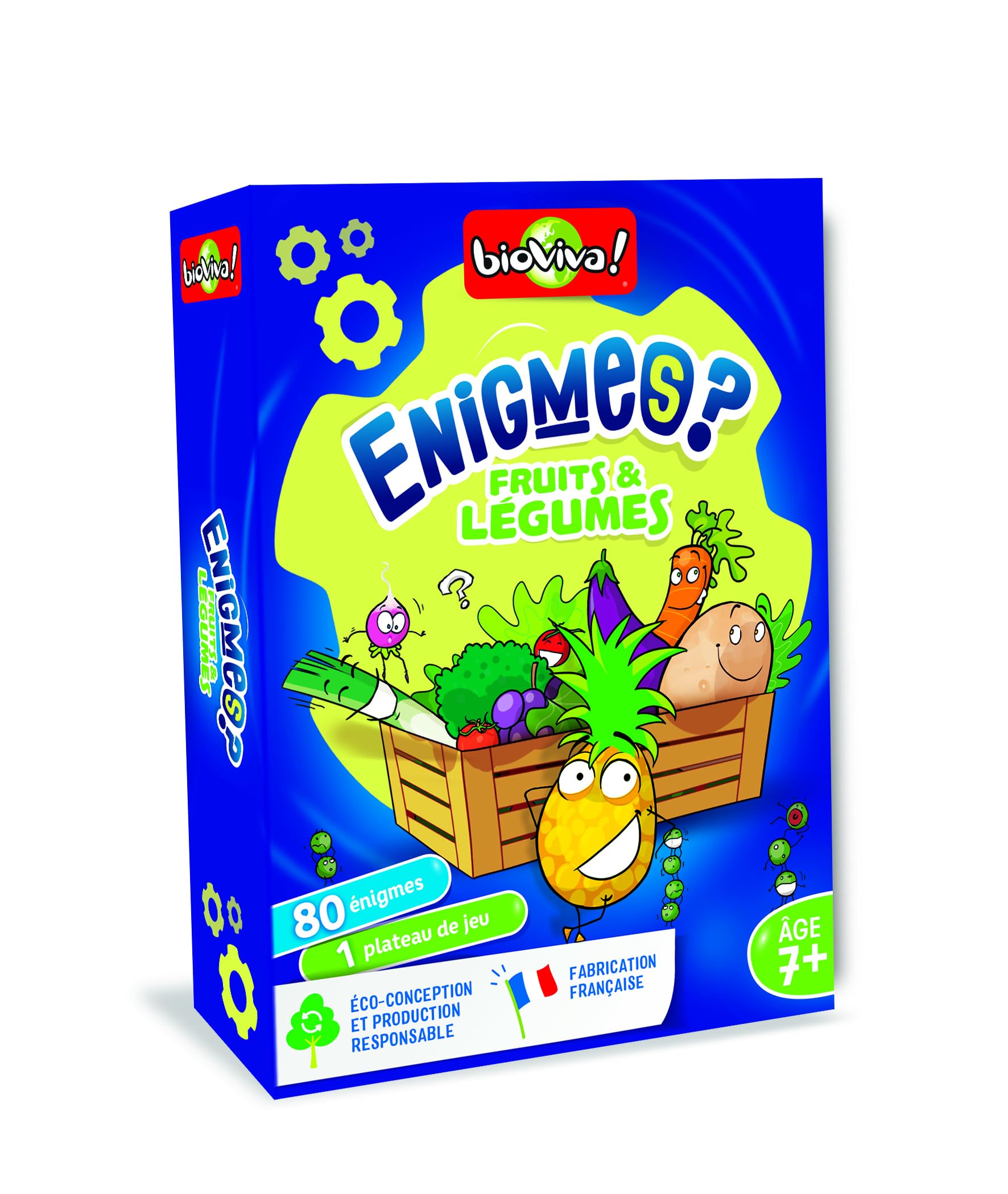 Bioviva Riddles Enigmas- Fruits And Vegetables Card Game