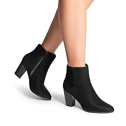 DREAM PAIRS Women's Ankle Boots Chunky Block Heel