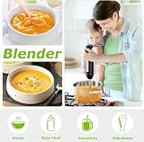 Bonsenkitchen 1000W 4-in-1 Hand Blender with Accessories HB3203 view 3