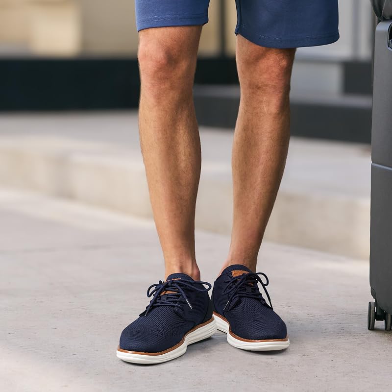 Scarpe Oxford Uomo in Maglia Elasticizzata,Marina Militare,43.5